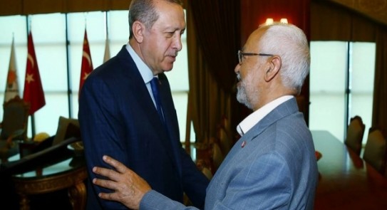 راشد الغنوشي و أردوغان