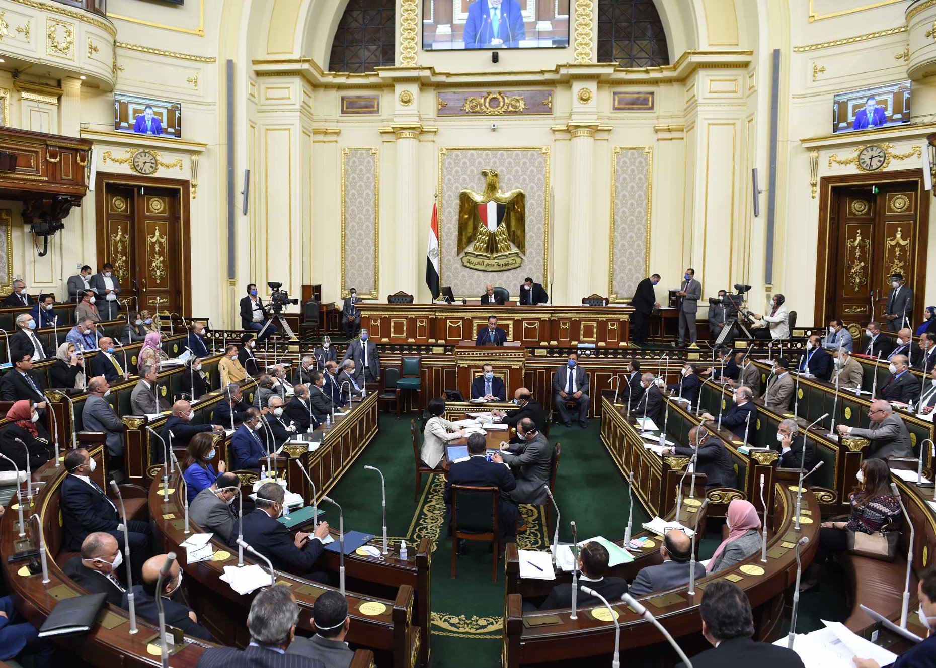 الدكتور مصطفى مدبولى يلقى بيان الحكومة