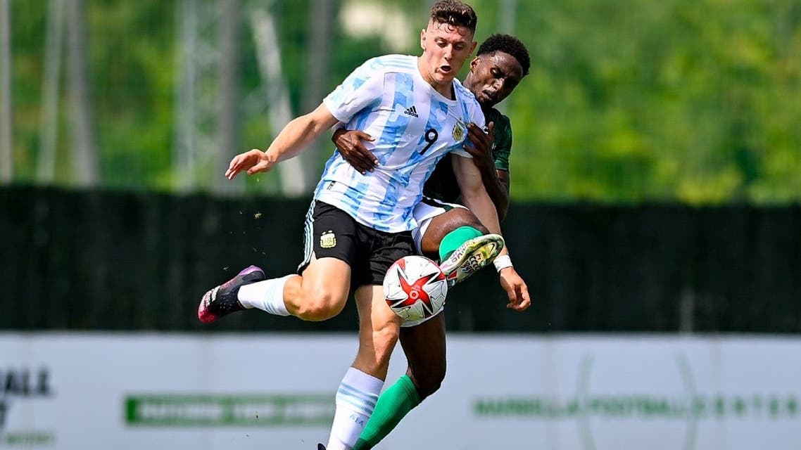 المنتخب السعودي الأولمبى ضد الأرجنتين 