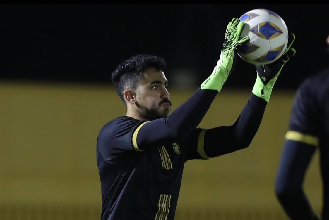 نواف العقيدي حارس النصر السعودي