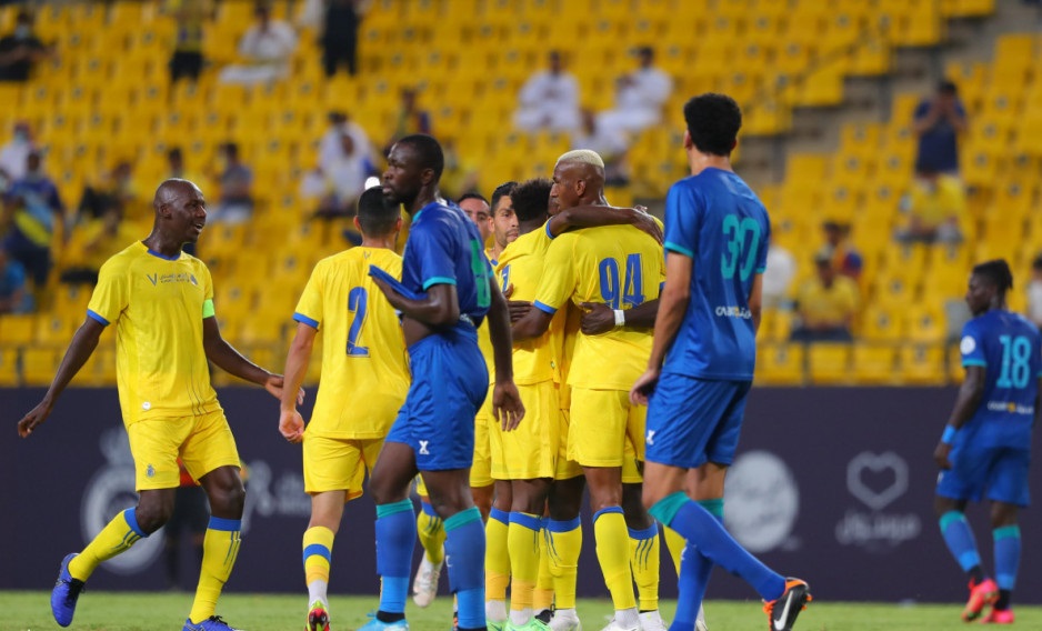 النصر السعودي ضد الشعلة