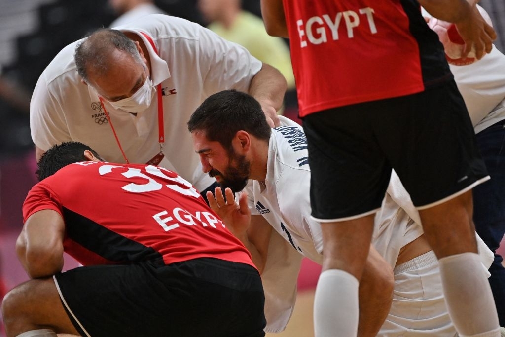 منتخب اليد أمام فرنسا