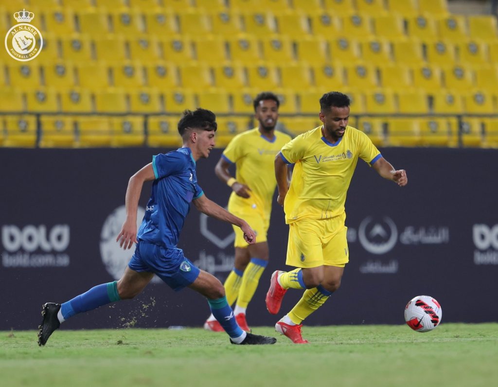 النصر السعودي ضد الشعلة