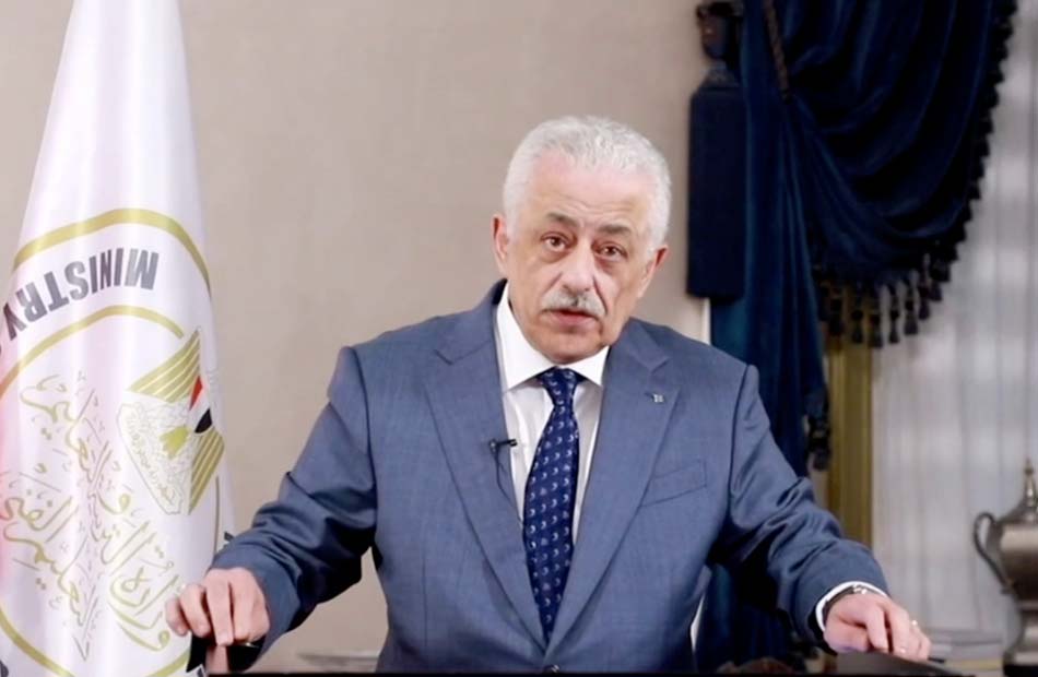 وزير التعليم عن نتيجة الثانوية العامة