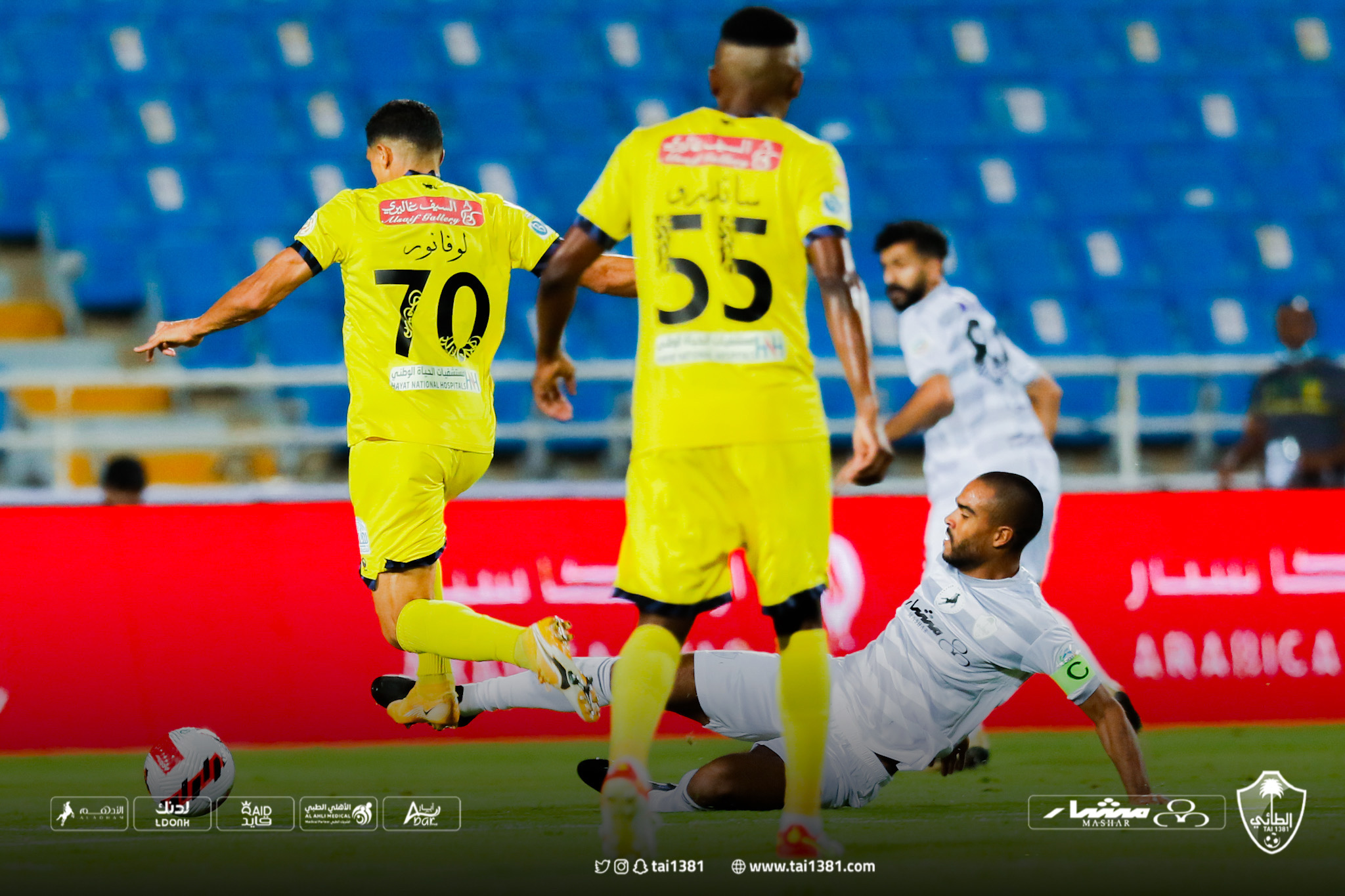 الطائي والتعاون - الدوري السعودي