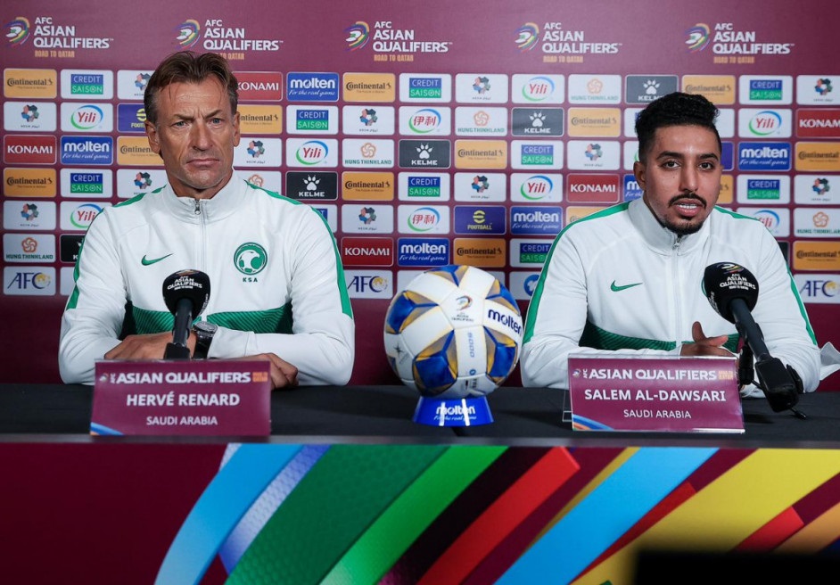 هيرفي رينارد مدرب منتخب السعودية