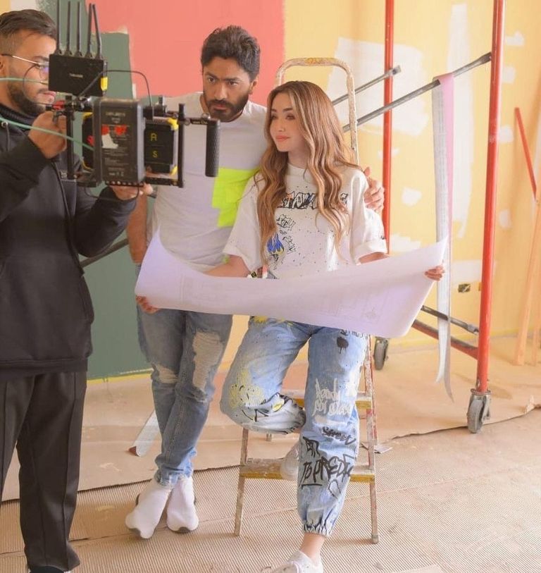 تامر حسني وهنا الزاهد