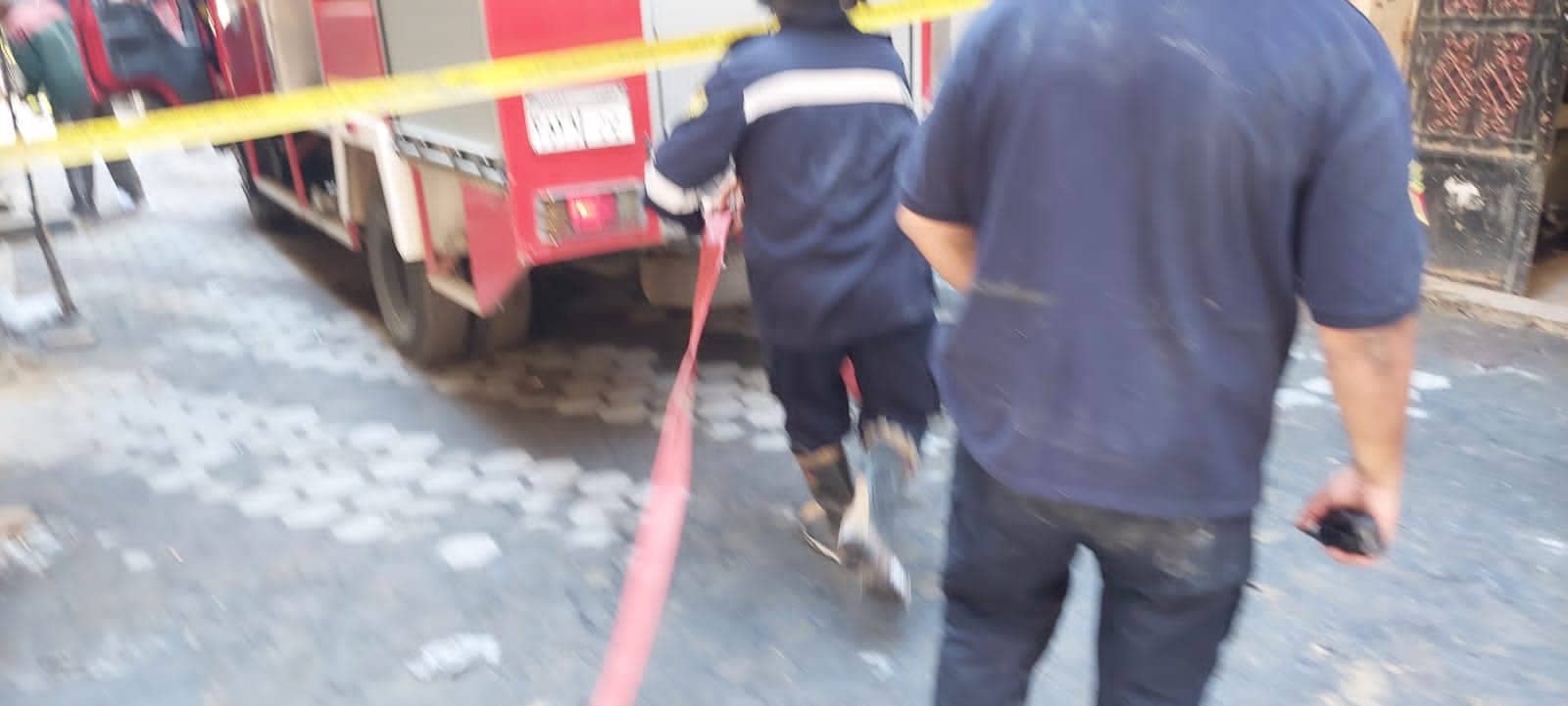 حريق كنيسة أبو سيفين بإمبابة